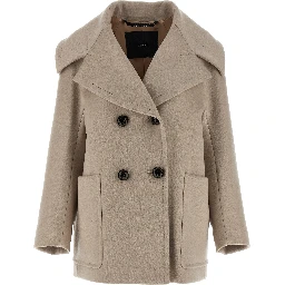 Beige Cashmere Coat