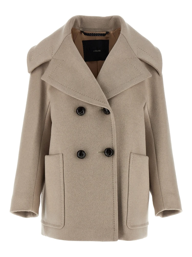 Beige Cashmere Coat