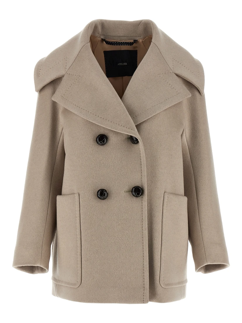 Beige Cashmere Coat