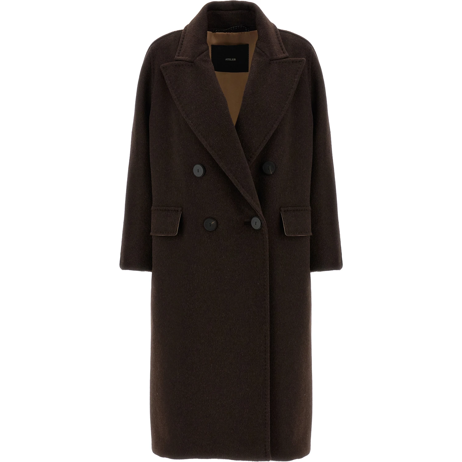 Brown Cashmere Coat