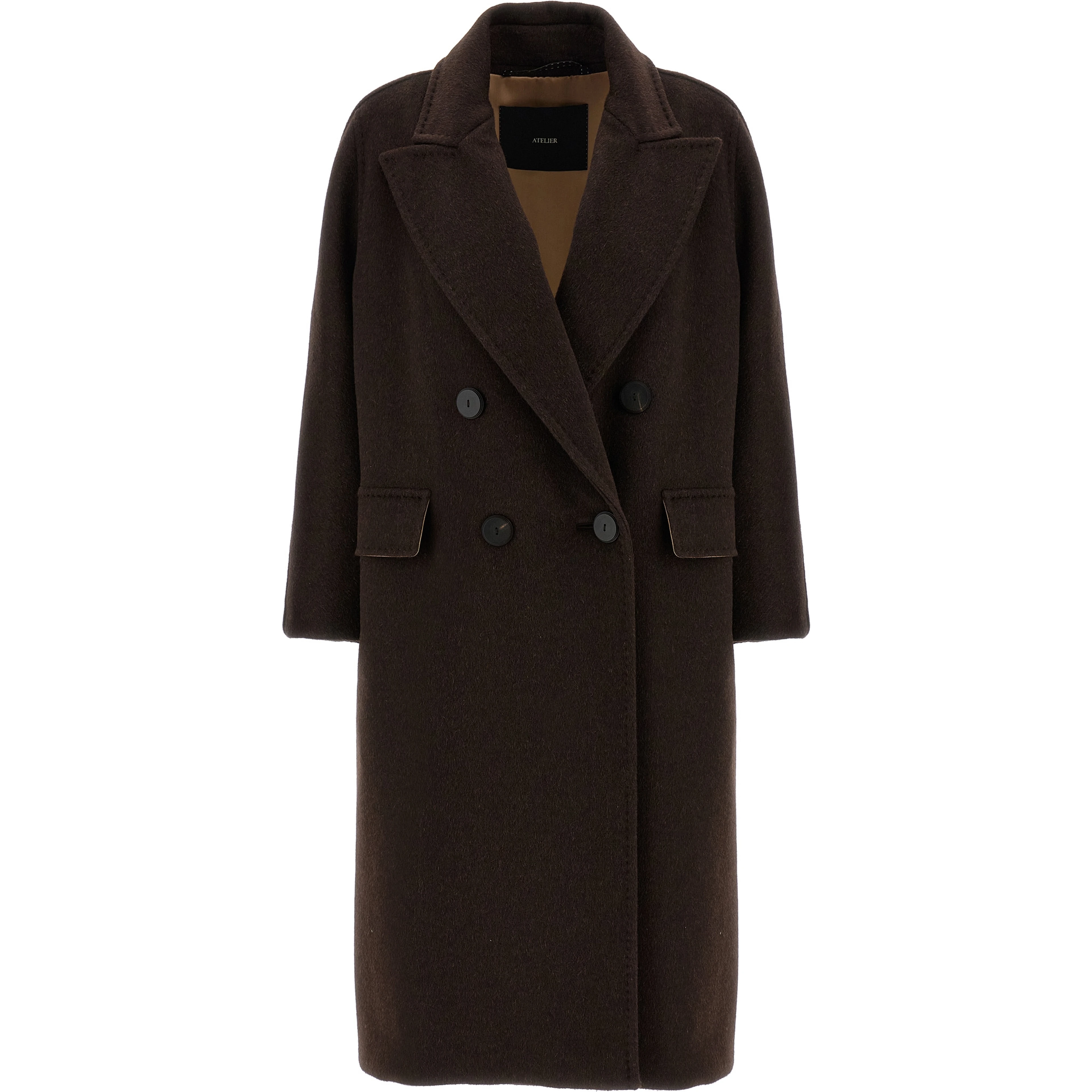 Brown Cashmere Coat