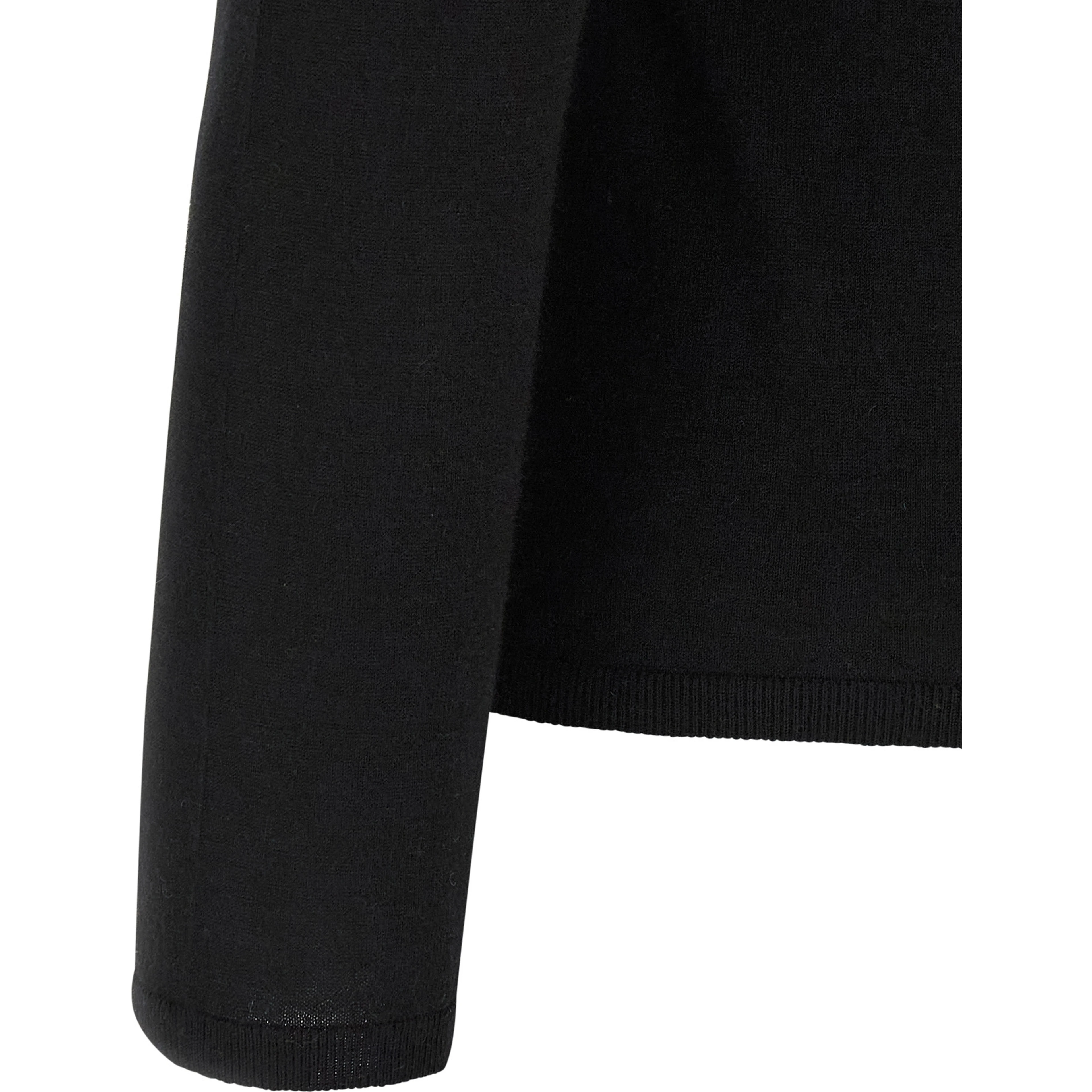 Black Cashmere Cardigan