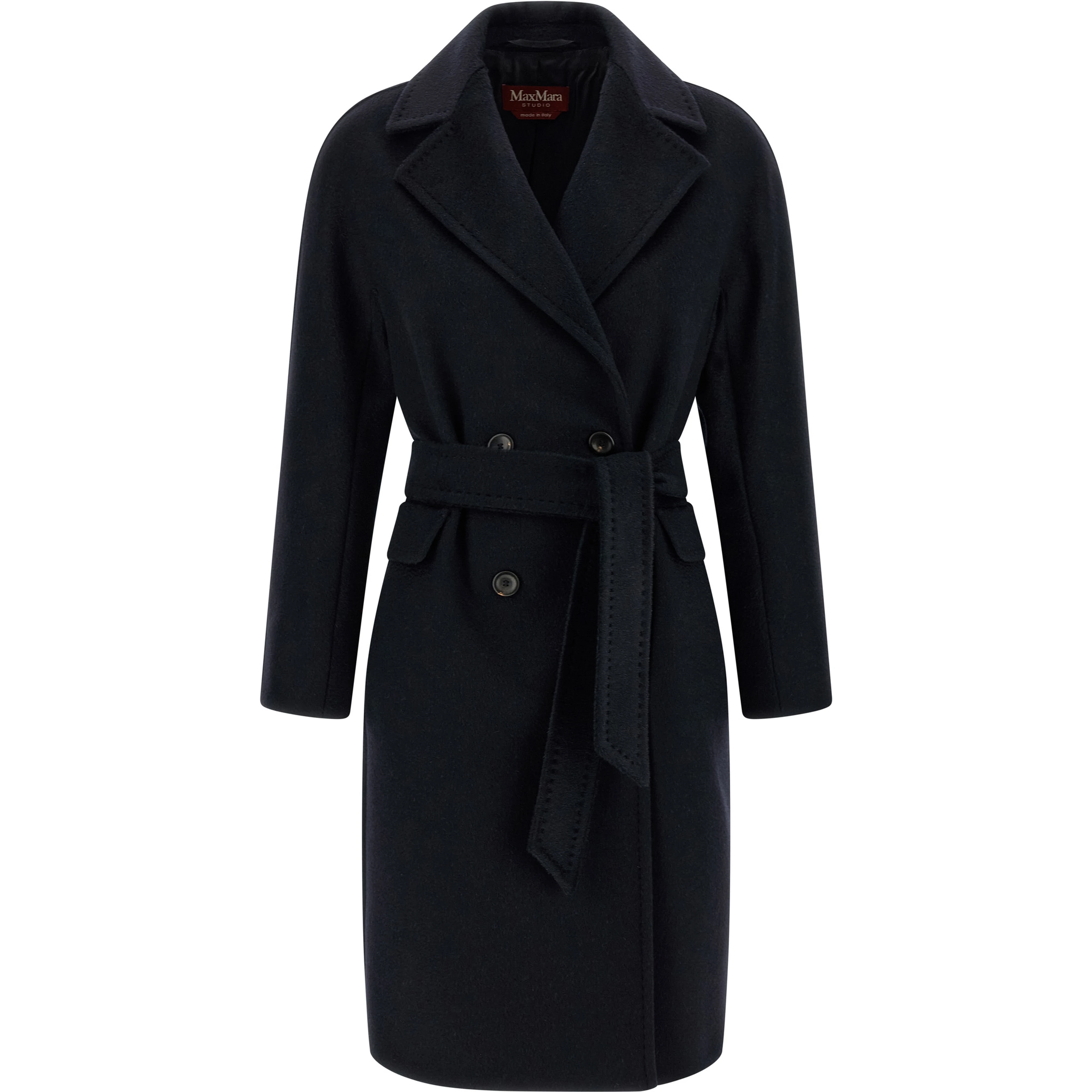 Blue Cashmere Coat
