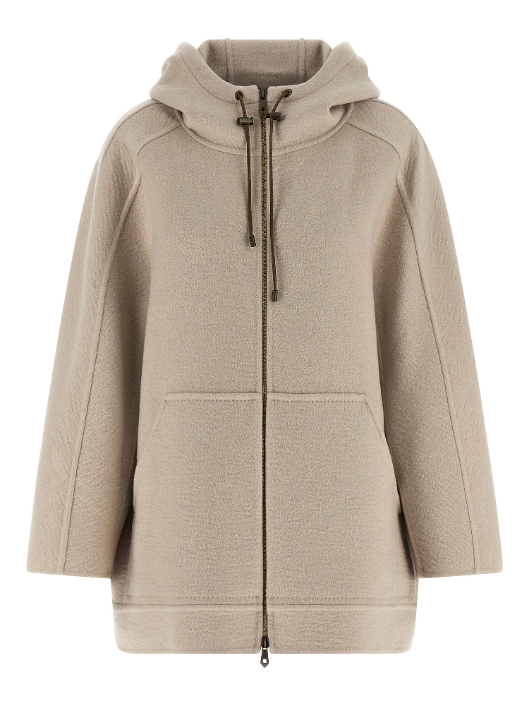 Beige Cashmere Coat