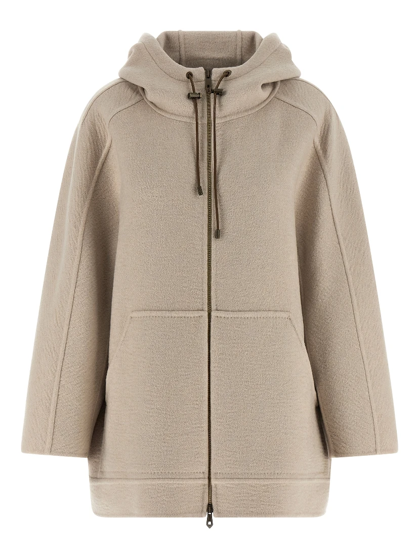 Beige Cashmere Coat