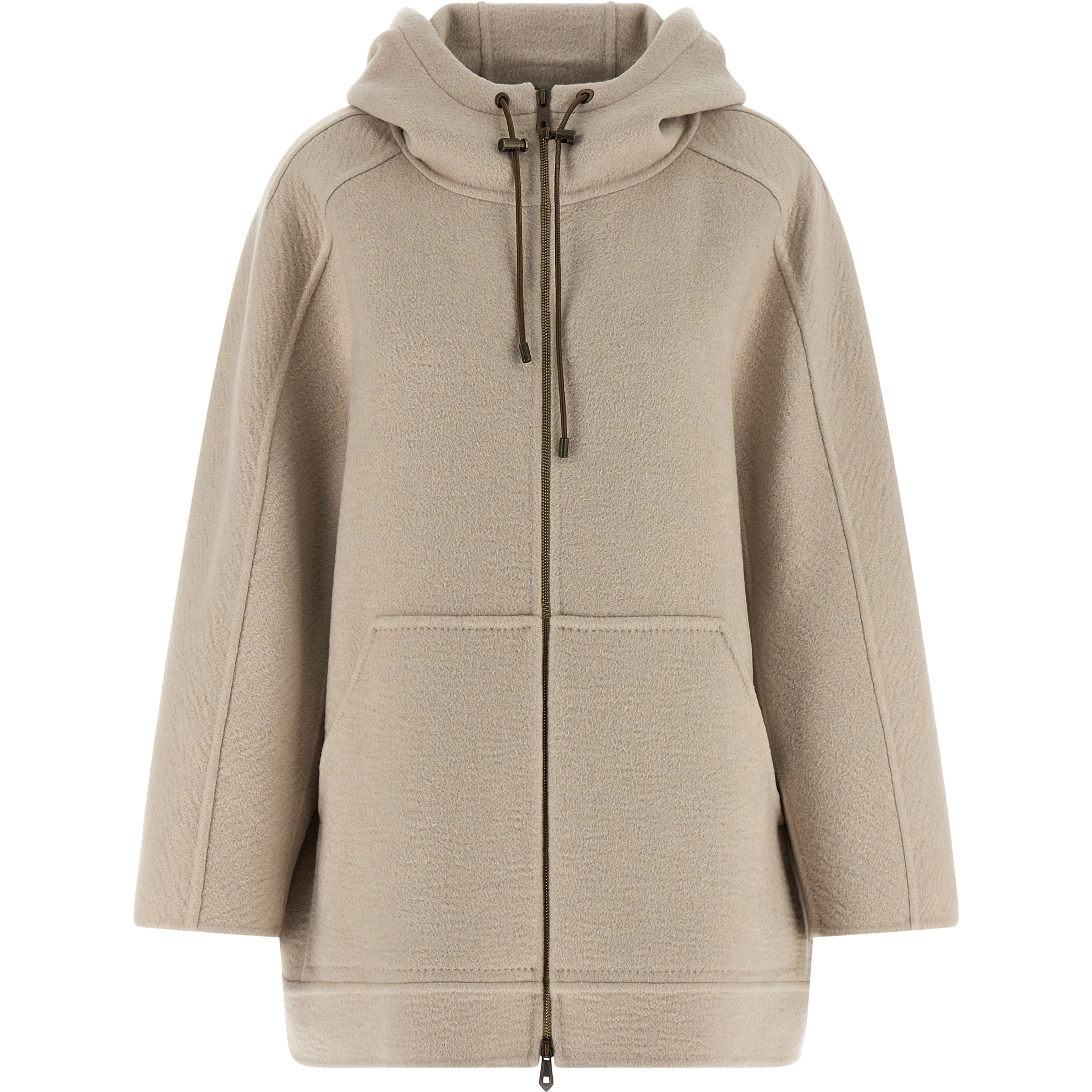 Beige Cashmere Coat