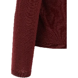 Bordeaux Cashmere Cardigan