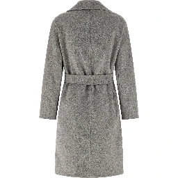 Gray Cashmere Coat