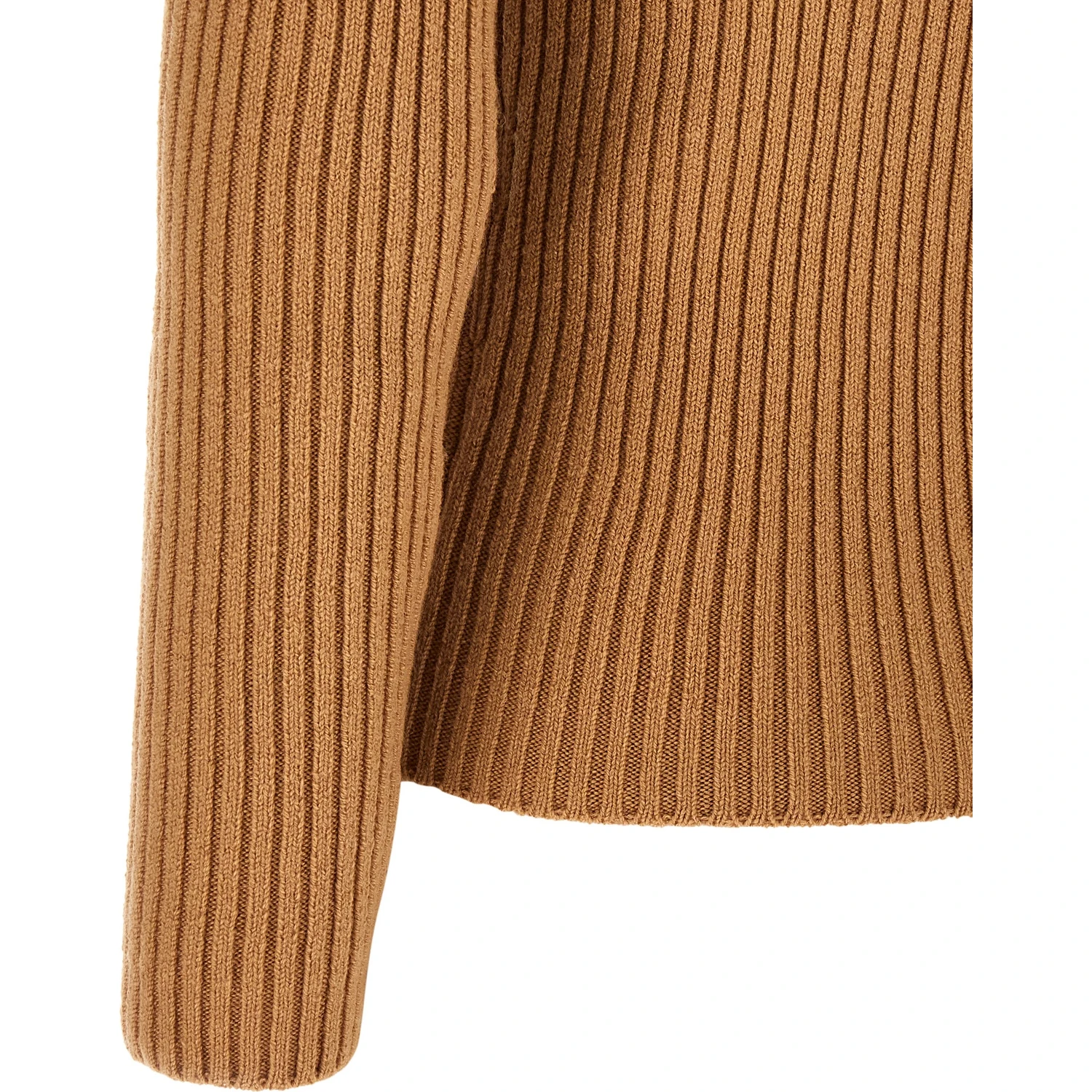 Beige Wool Cardigan