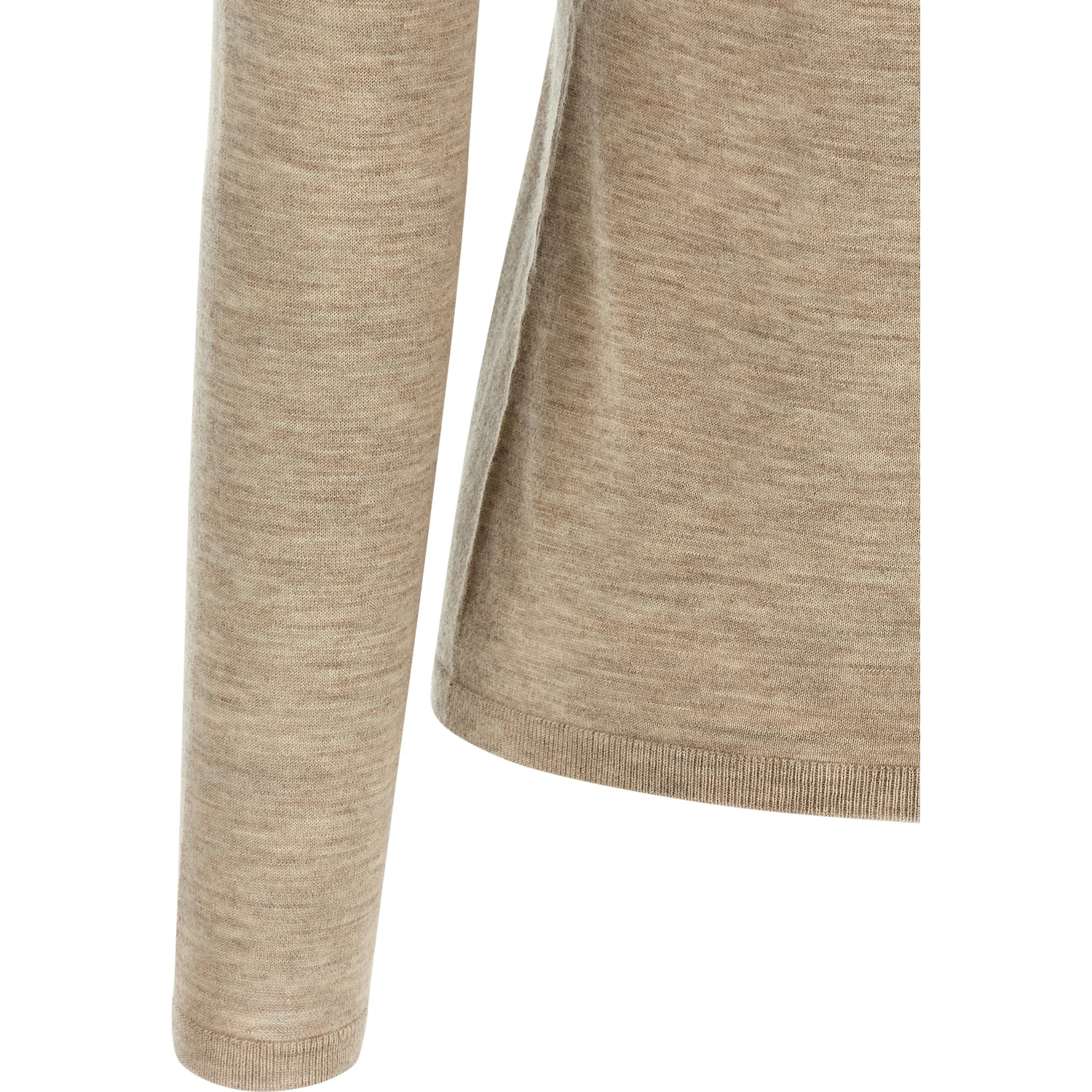 Beige Cashmere Cardigan