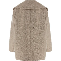 Beige Cashmere Coat