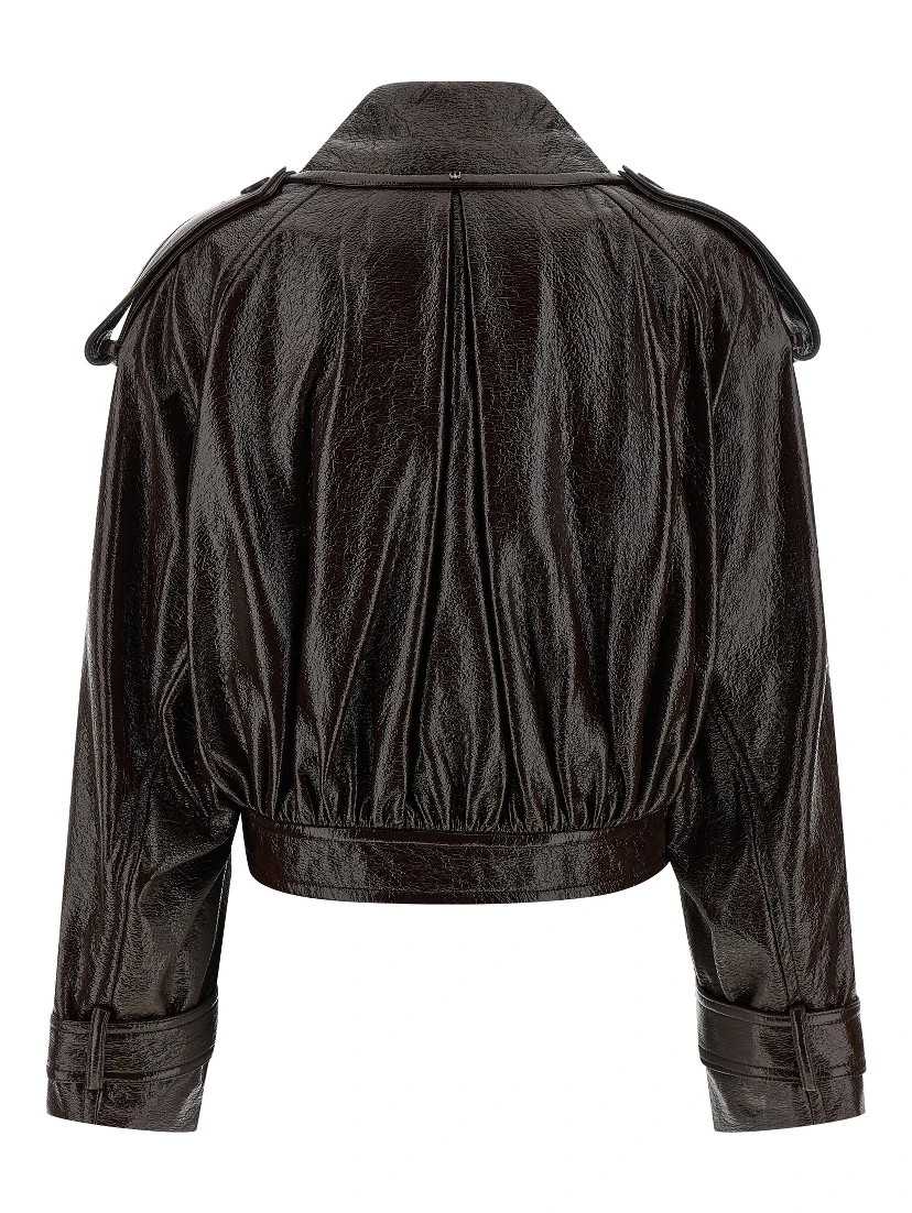 Brown Cotton Coat