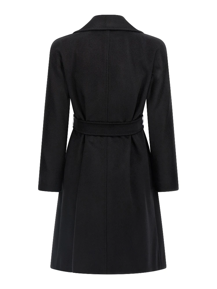 Black Virgin Wool Coat alternative