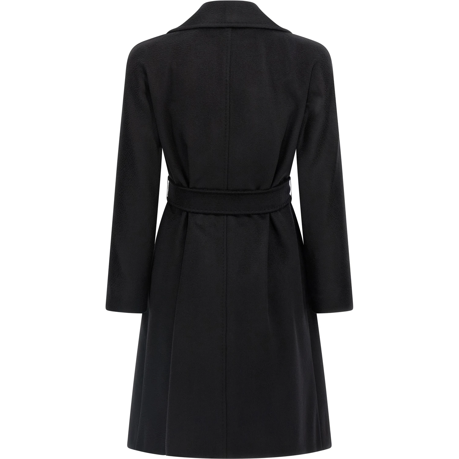 Black Virgin Wool Coat