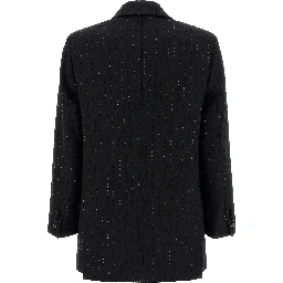 Black Virgin Wool Blazer