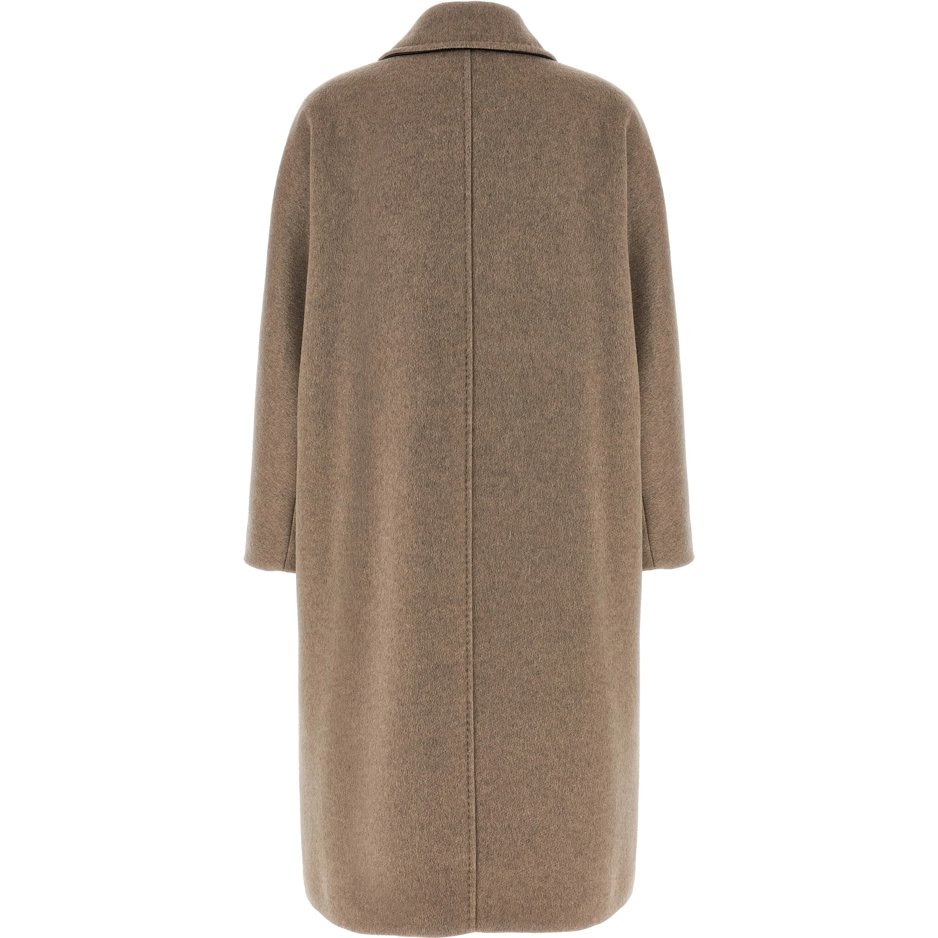 Beige Cashmere Coat