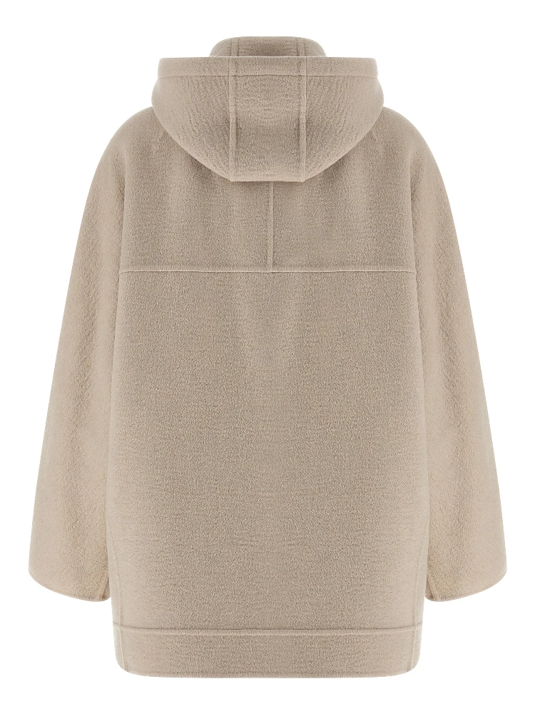 Beige Cashmere Coat alternative