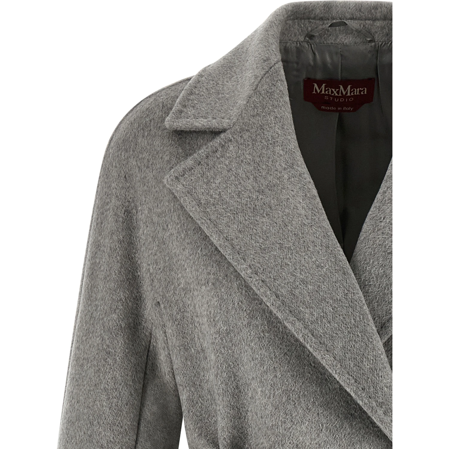 Gray Cashmere Coat