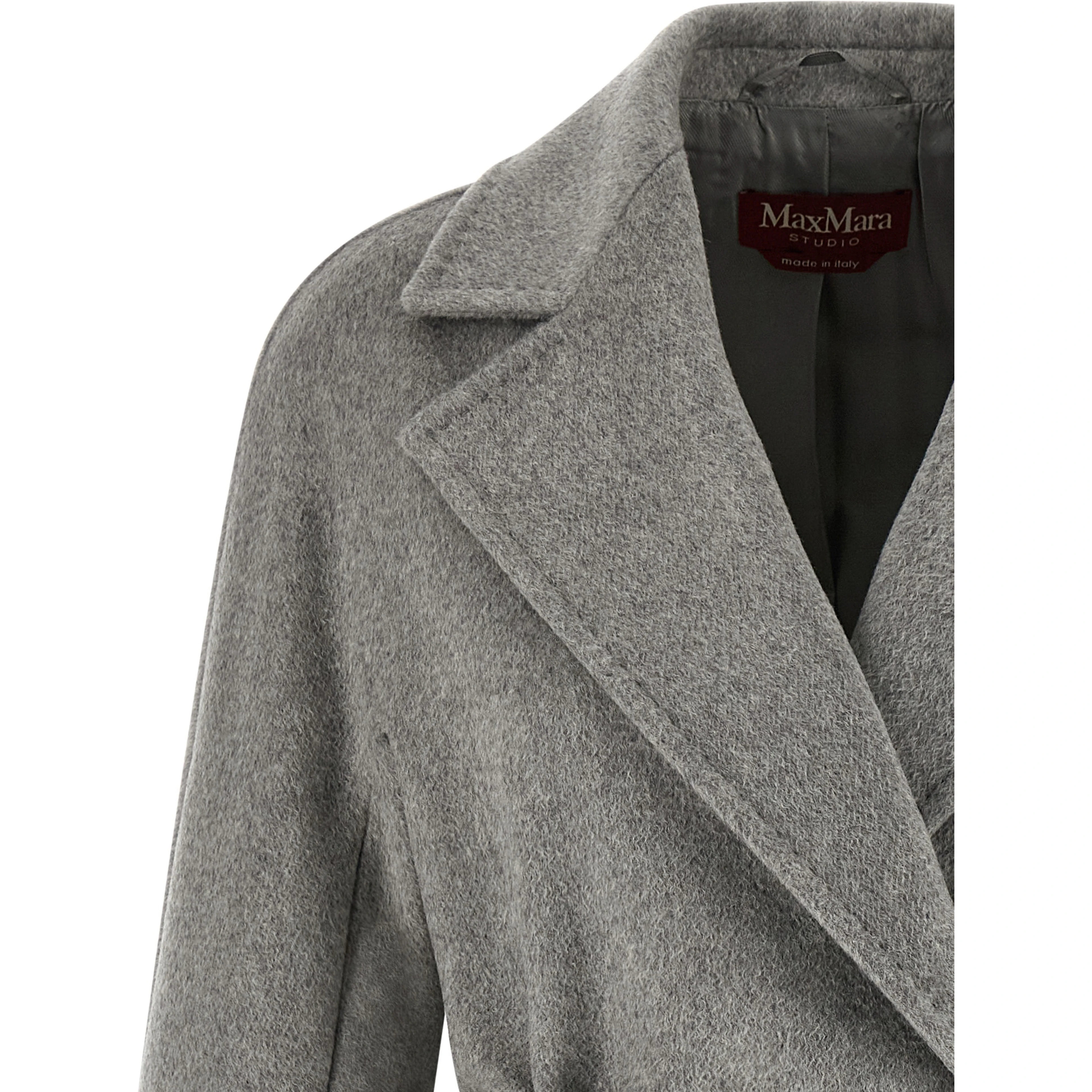 Gray Cashmere Coat