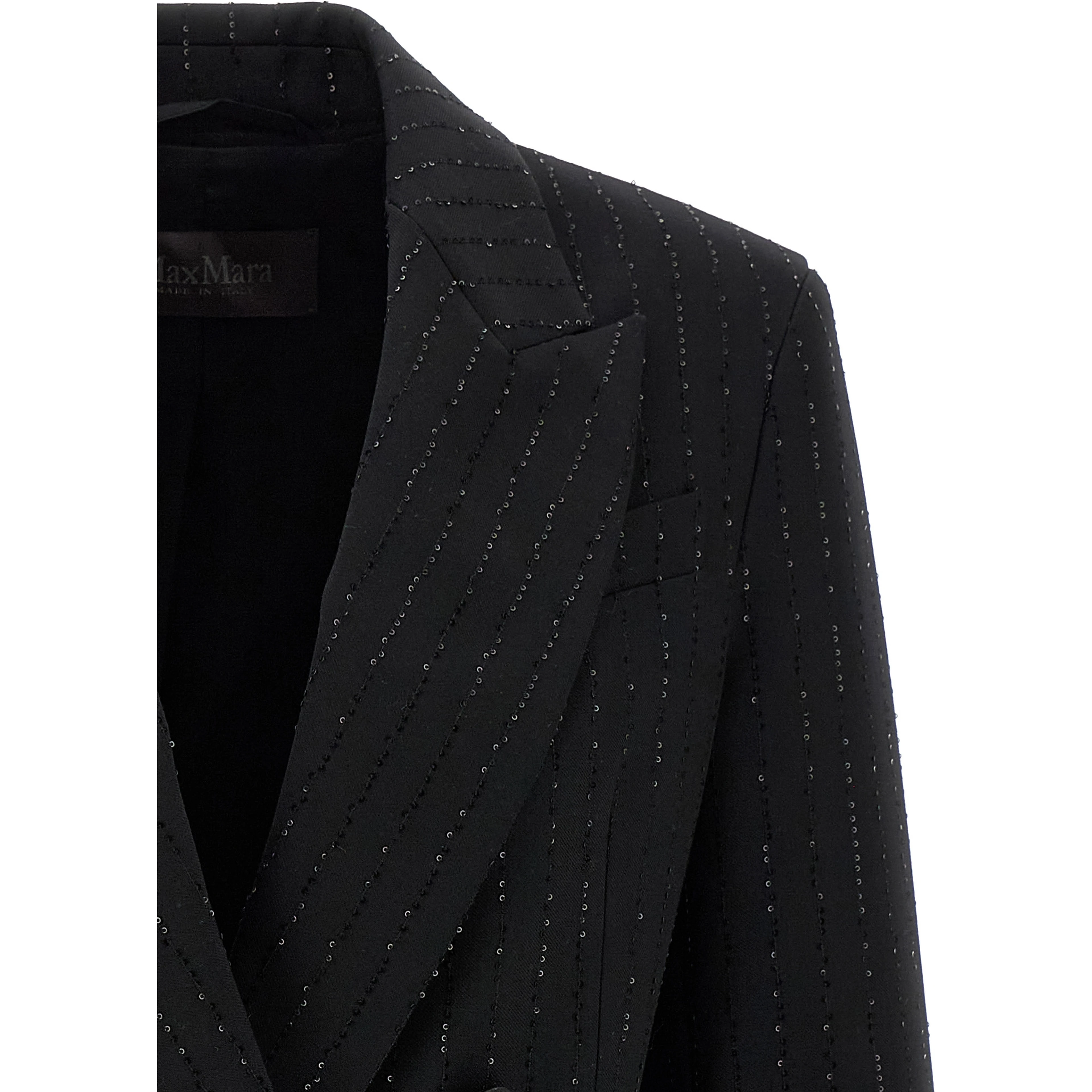 Black Virgin Wool Blazer