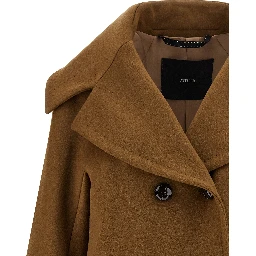 Brown Cashmere Coat