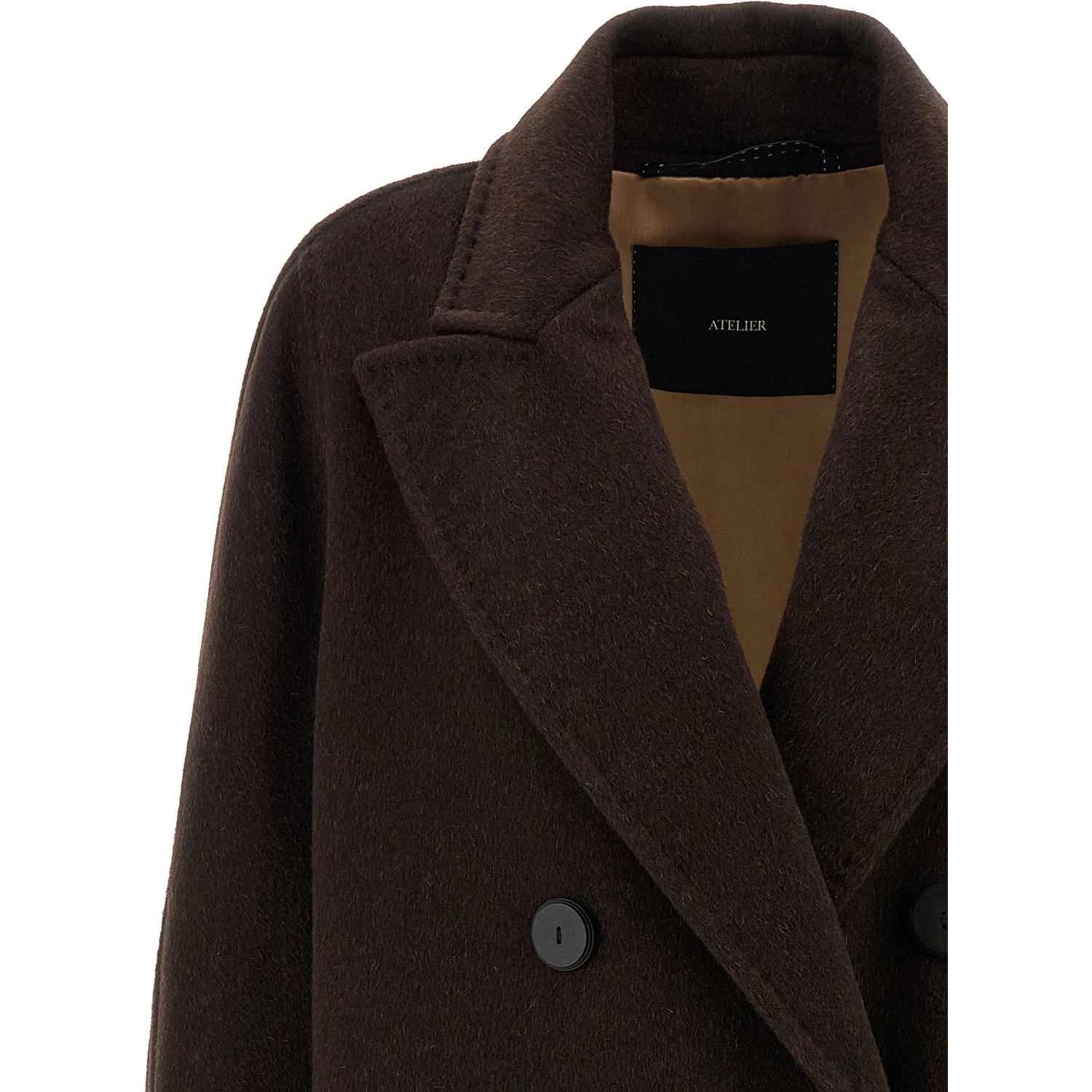 Brown Cashmere Coat