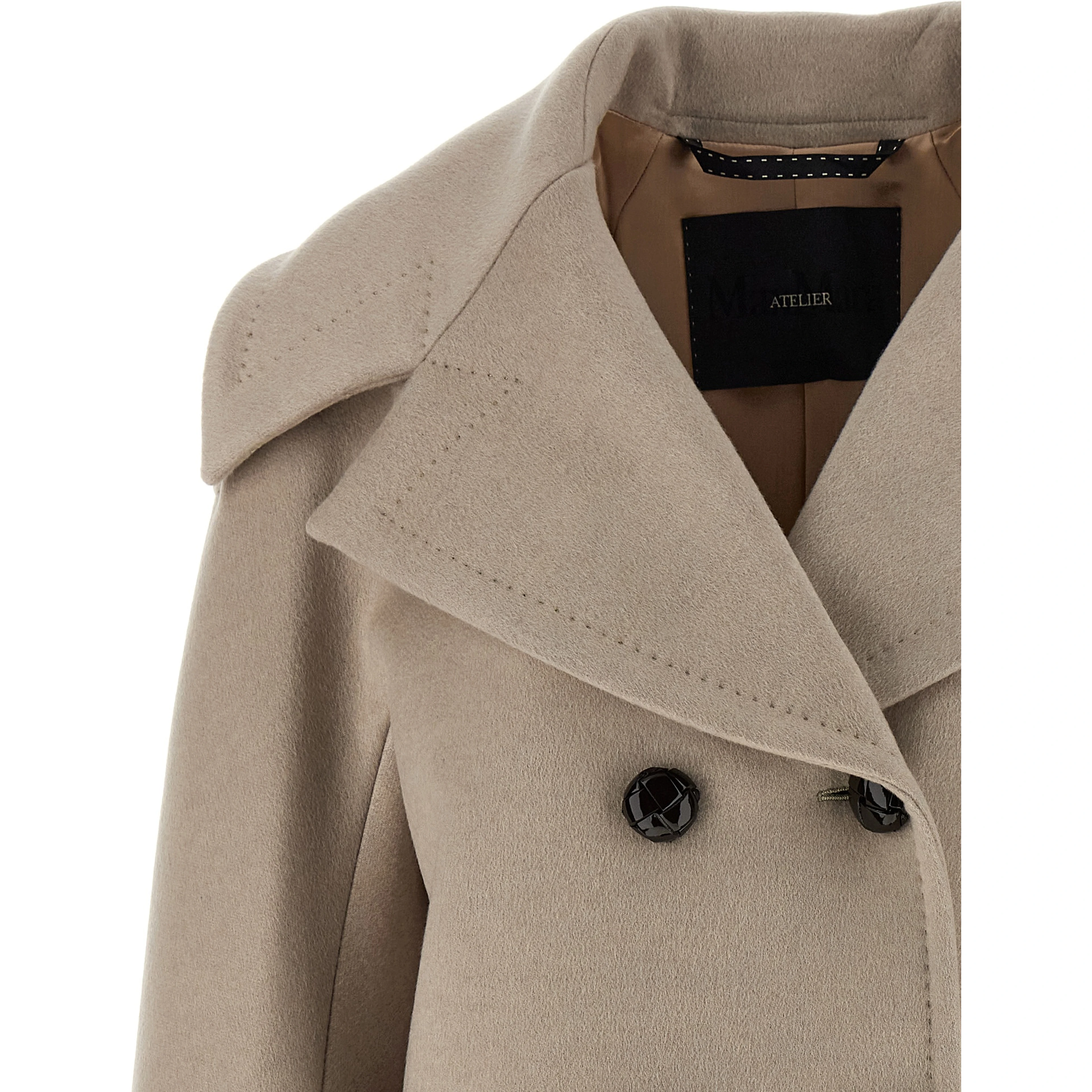 Beige Cashmere Coat