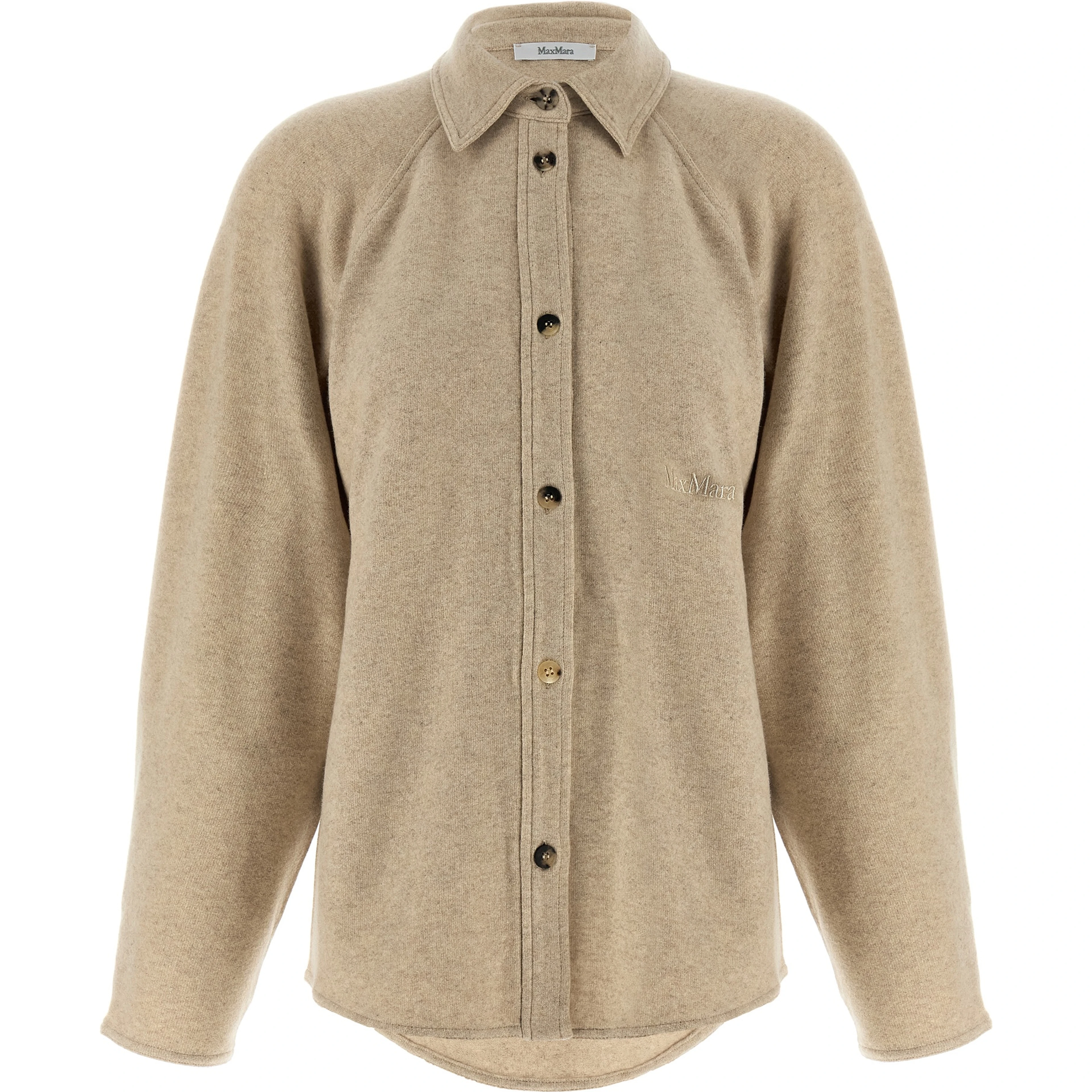 Beige Cashmere Blouse