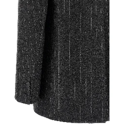 Gray Virgin Wool Blazer