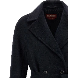 Blue Cashmere Coat