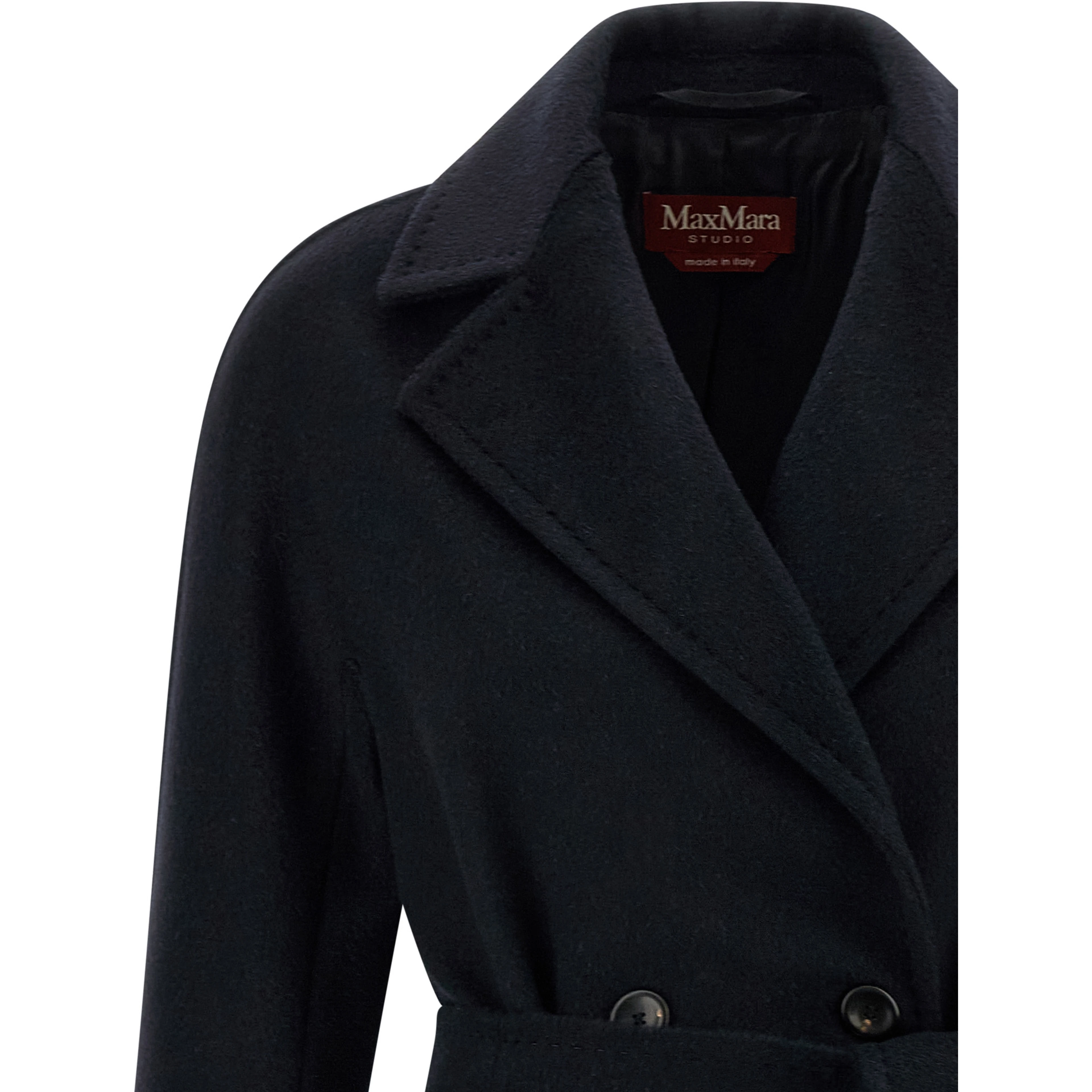 Blue Cashmere Coat