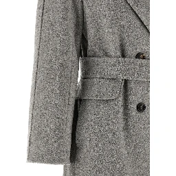 Gray Cashmere Coat