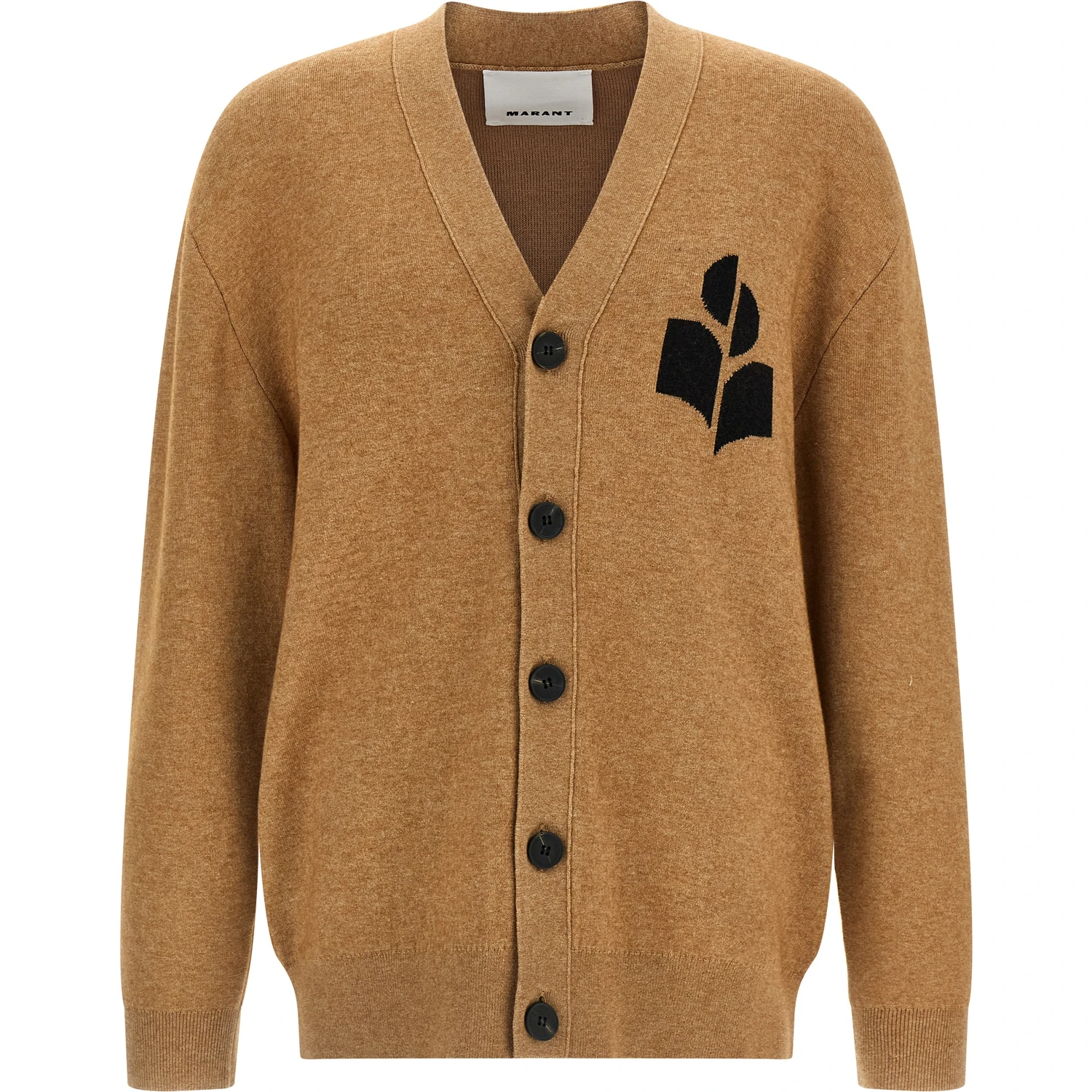 Beige Cotton Cardigan