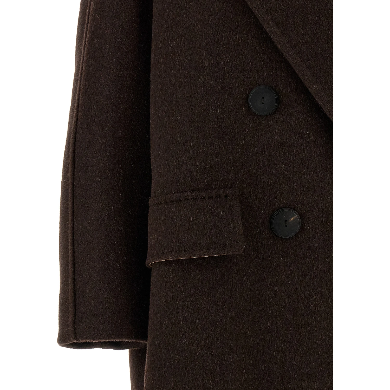 Brown Cashmere Coat