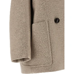 Beige Cashmere Coat