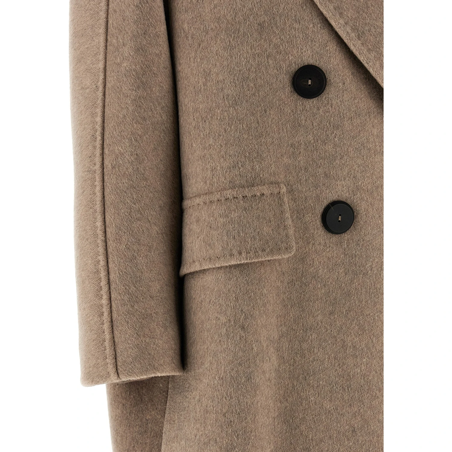 Beige Cashmere Coat