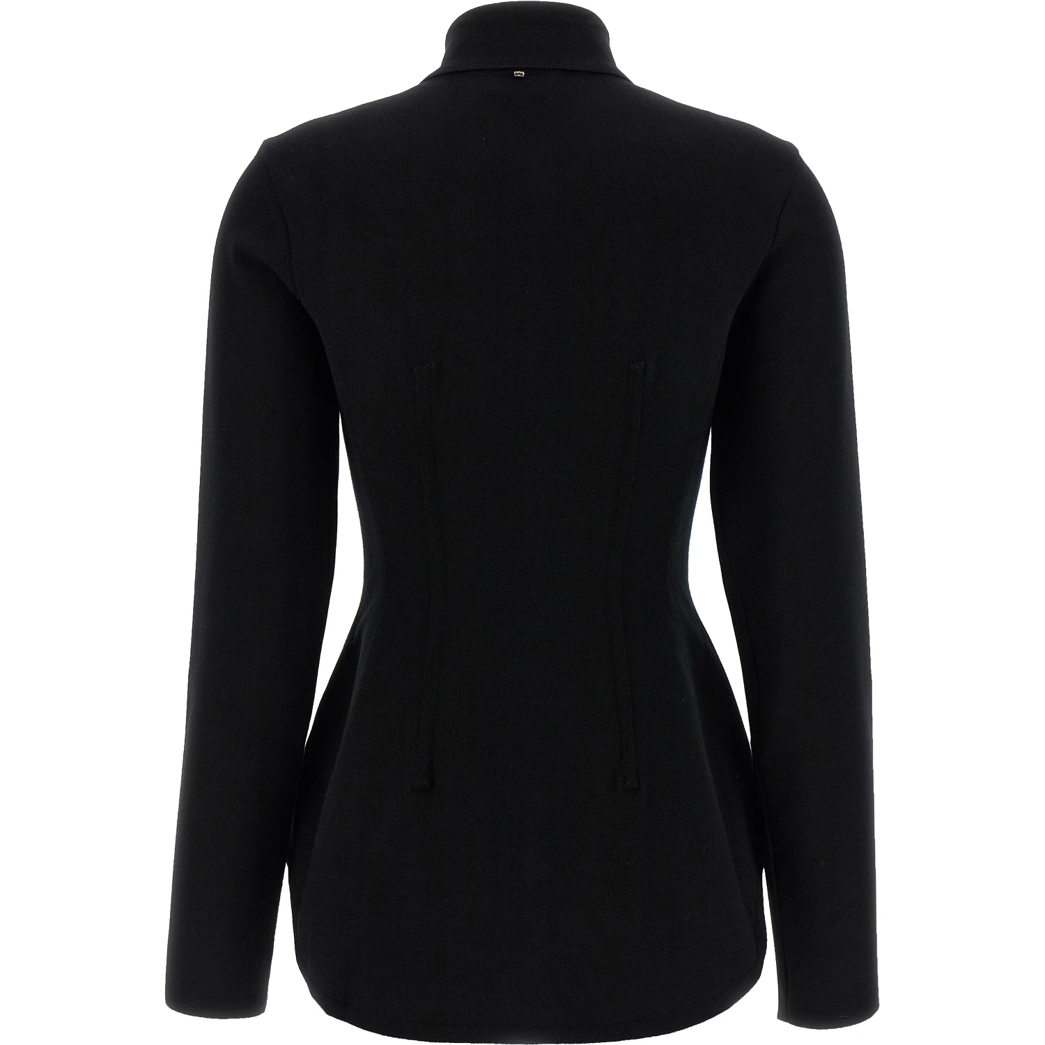 Black Viscose Blouse