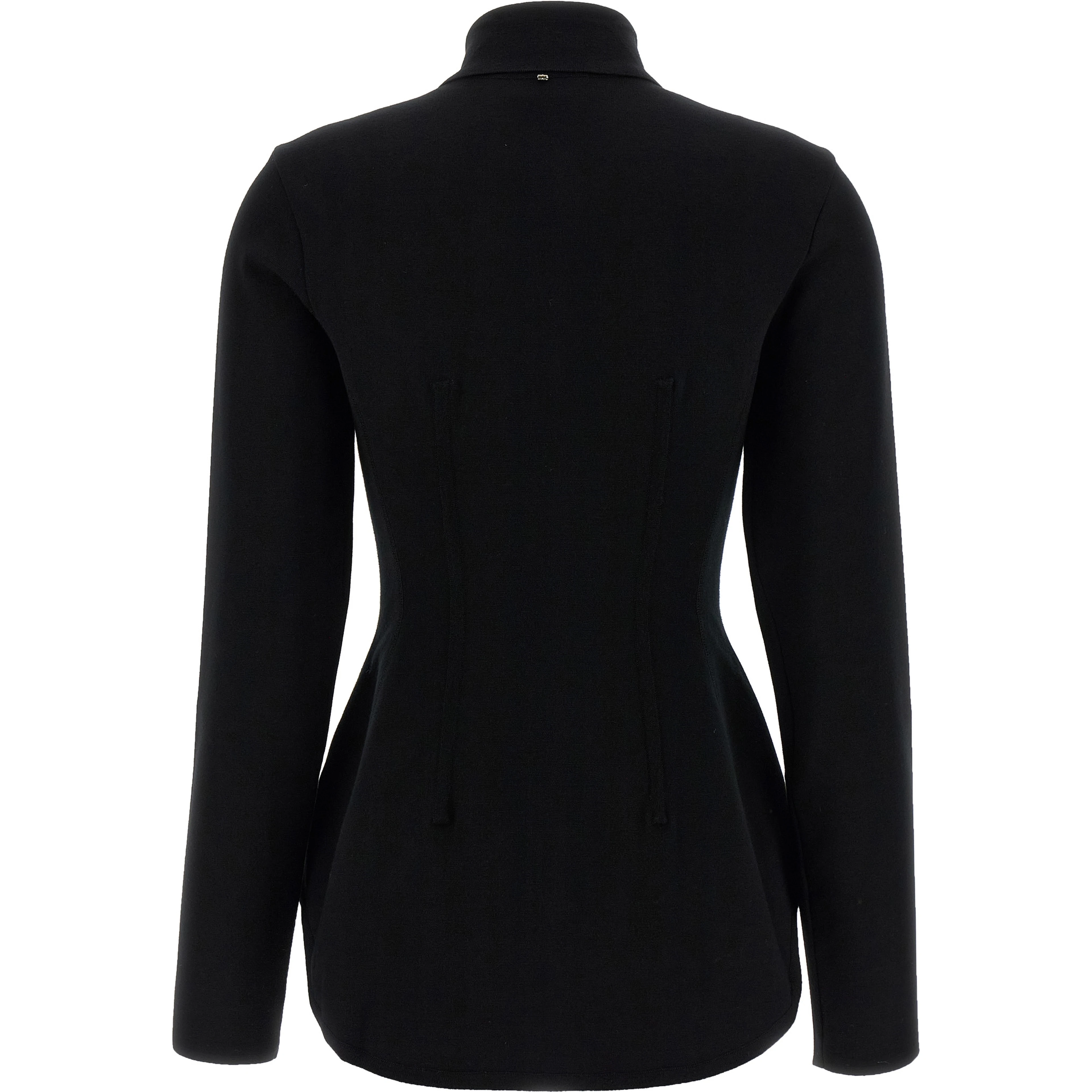 Black Viscose Blouse