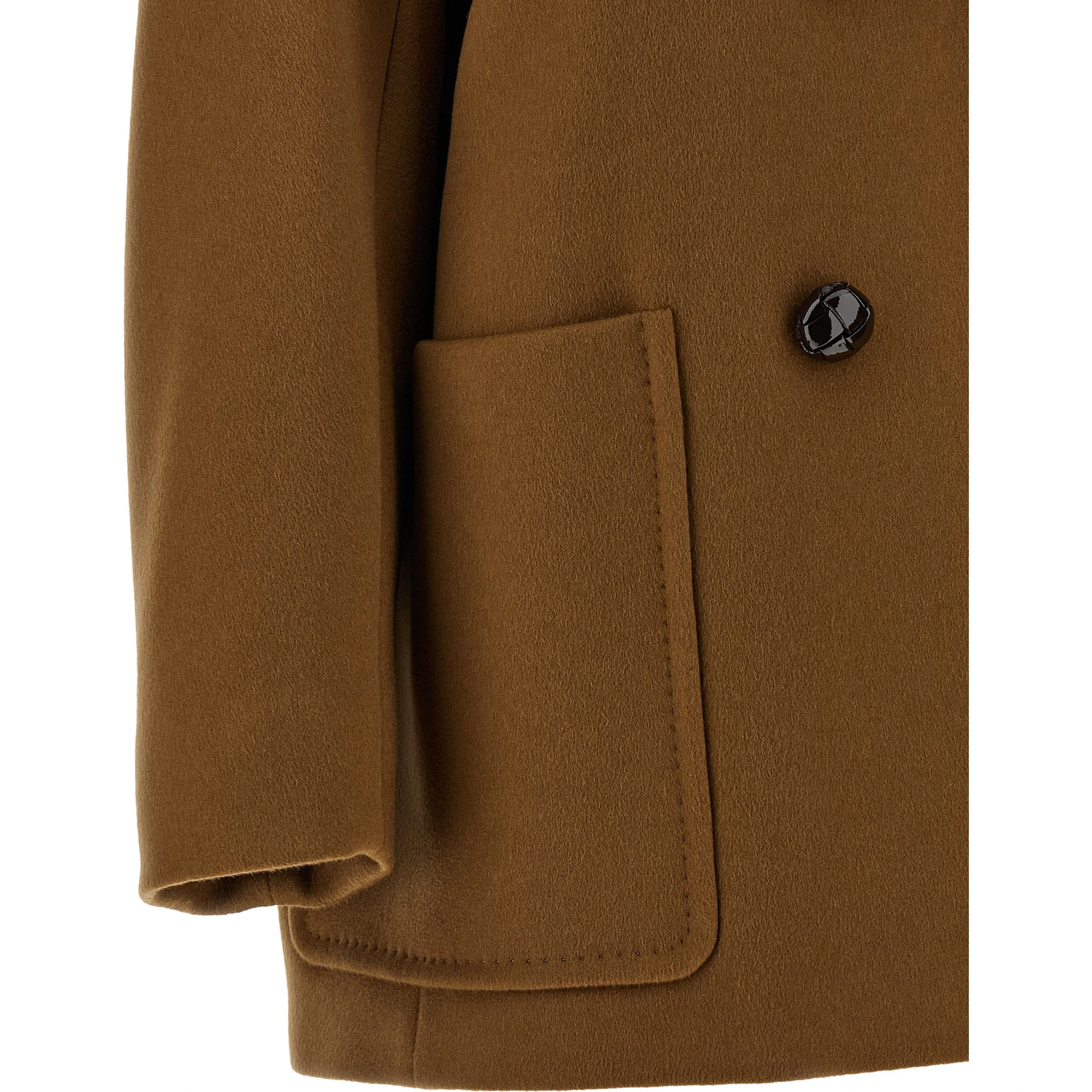 Brown Cashmere Coat