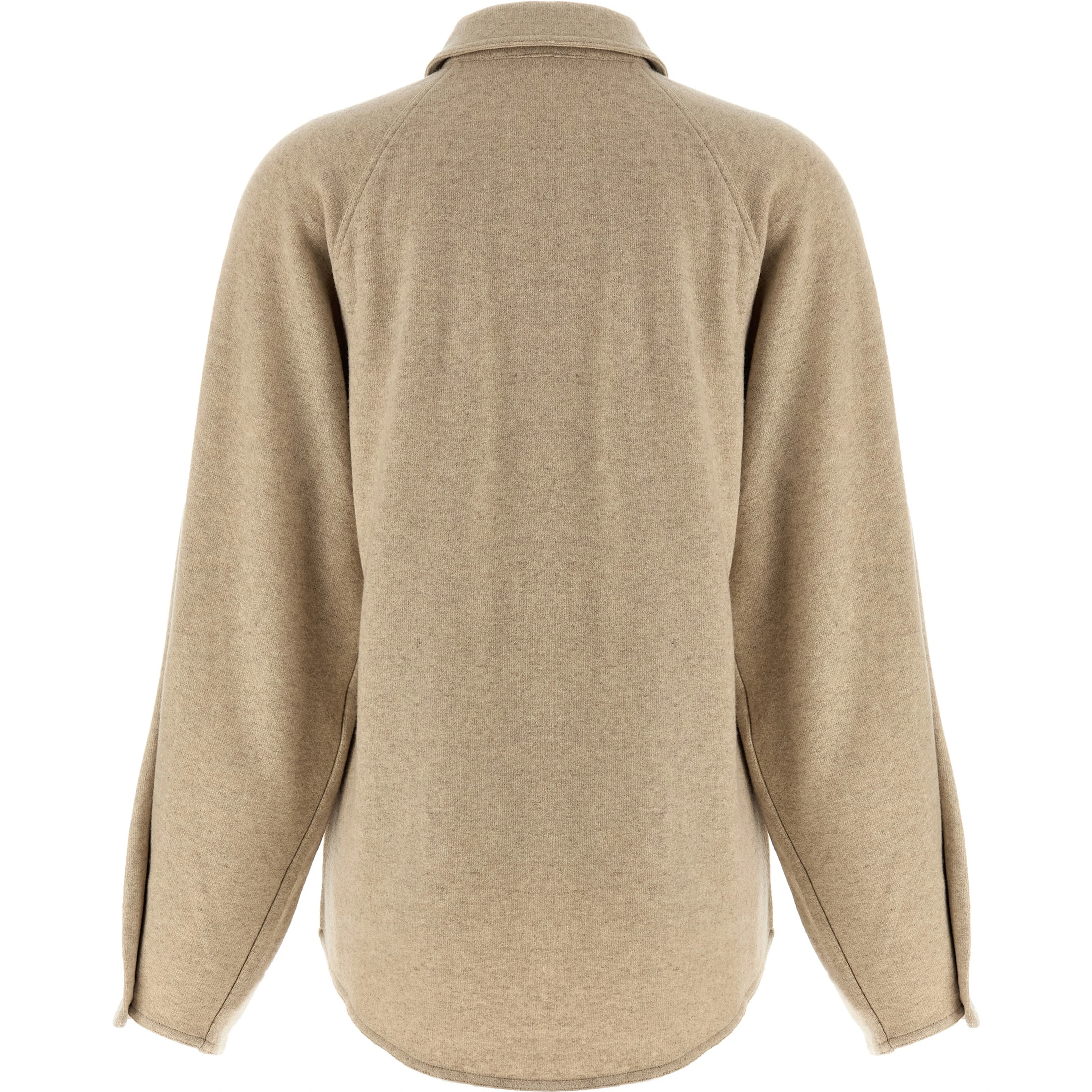 Beige Cashmere Blouse