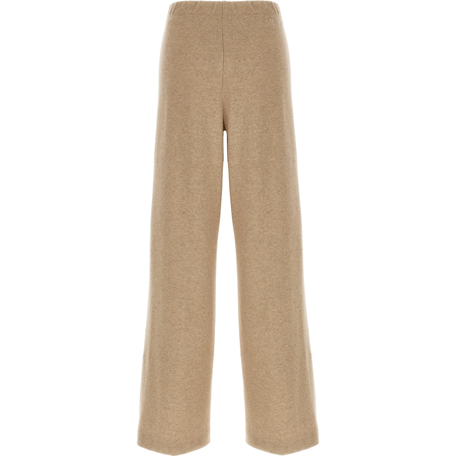 Beige Cashmere Casual Pants