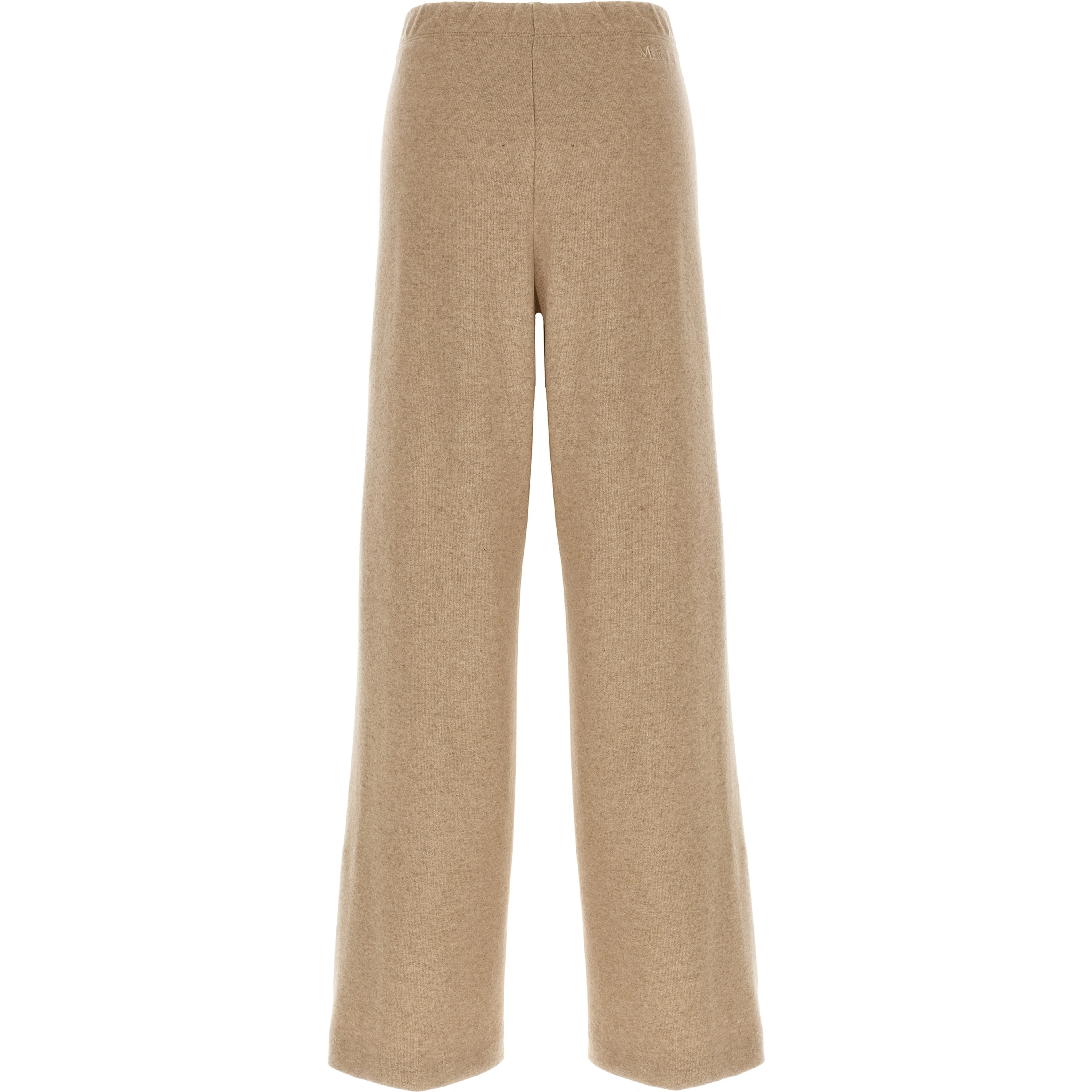 Beige Cashmere Casual Pants
