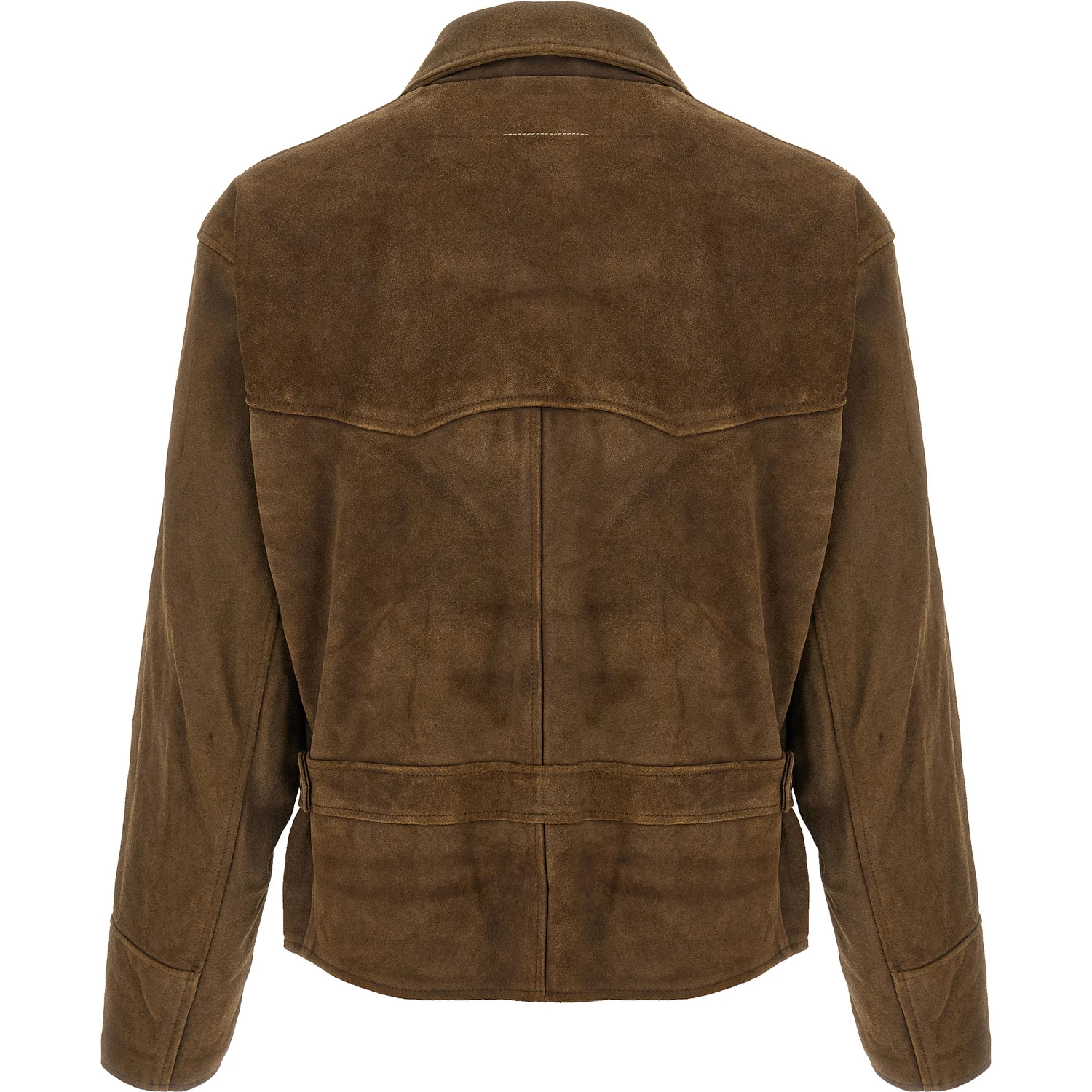 Brown Calfskin Leather Jacket