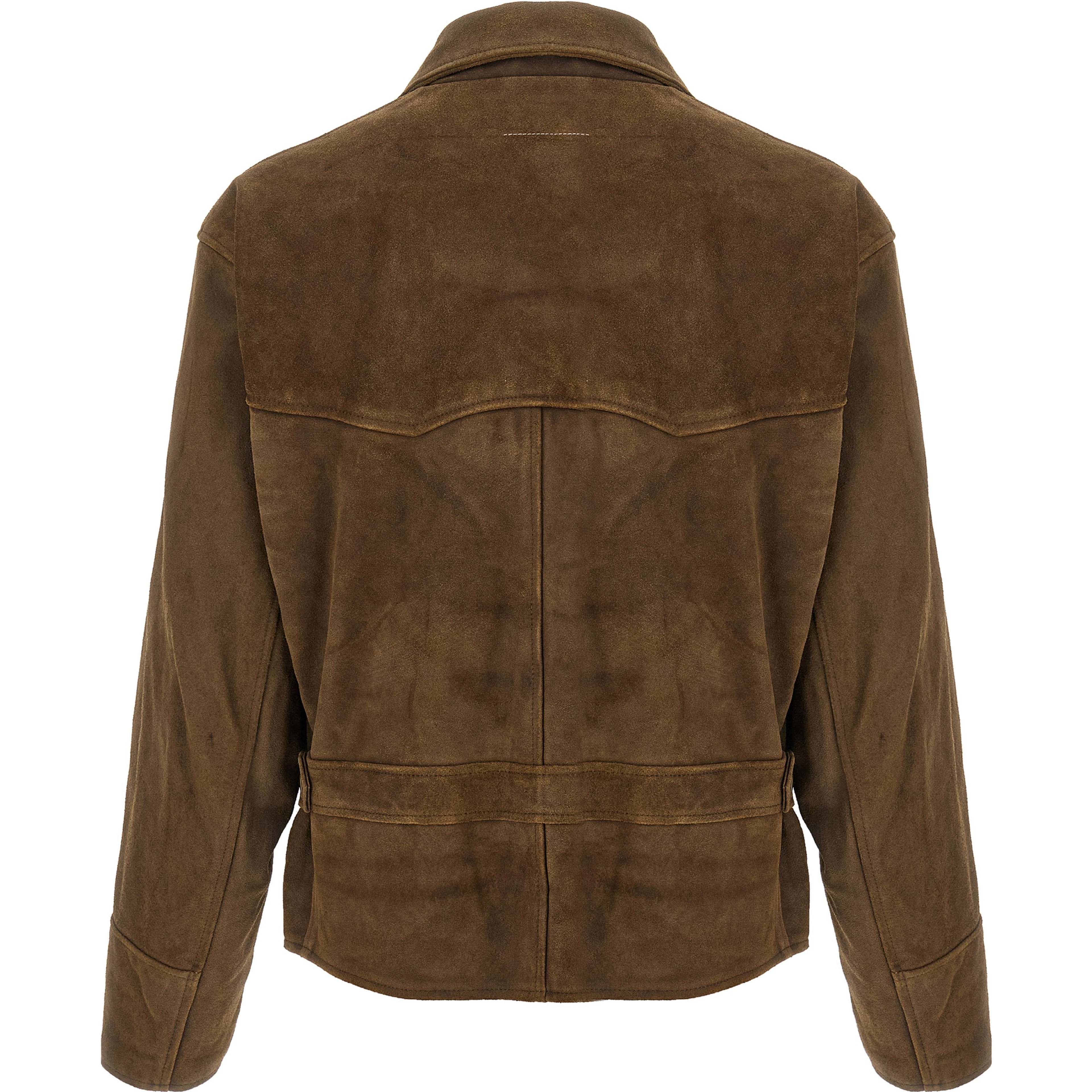 Brown Calfskin Leather Jacket