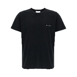 Black Cotton T-Shirt