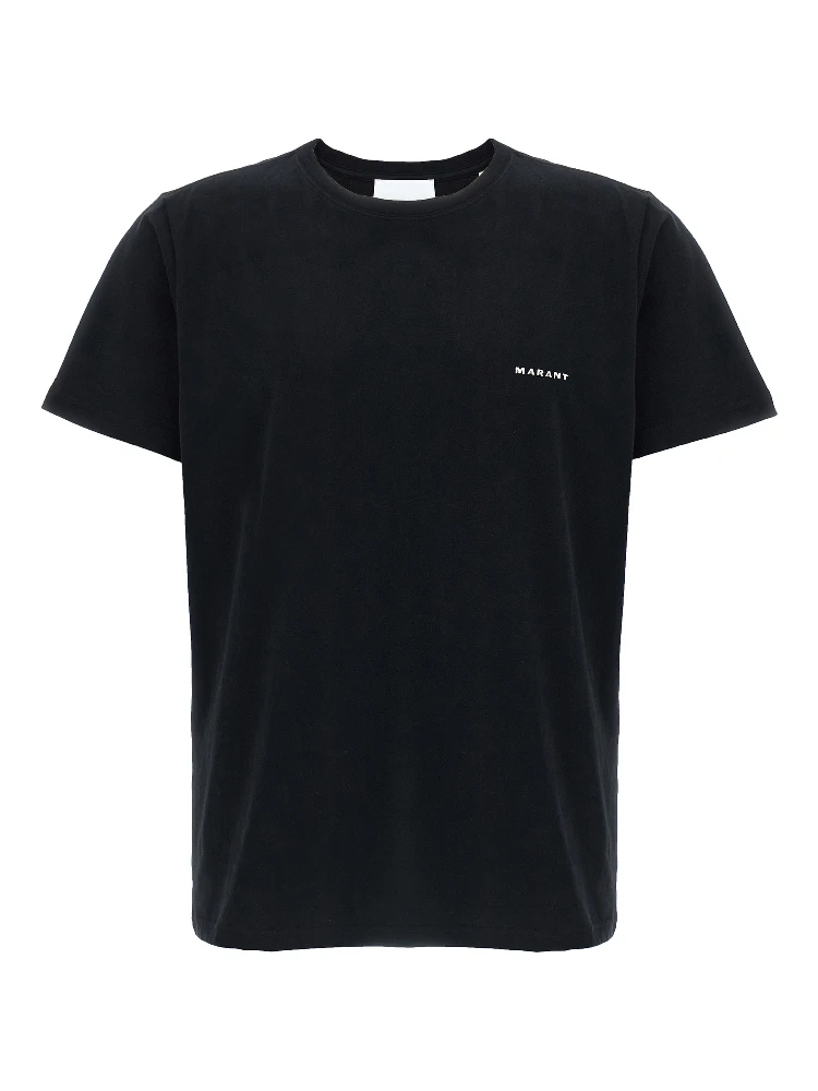 Black Cotton T-Shirt