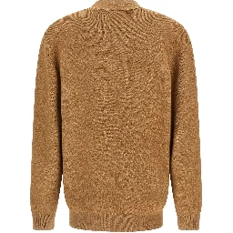 Beige Cotton Cardigan