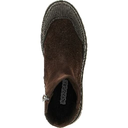 Brown Goatskin Ankle Boots