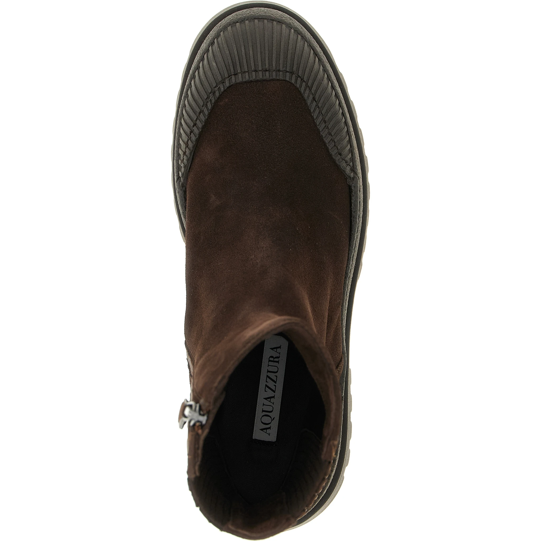 Brown Goatskin Ankle Boots