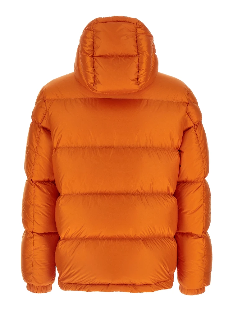Orange Polyamide Full-Length Jacket alternative